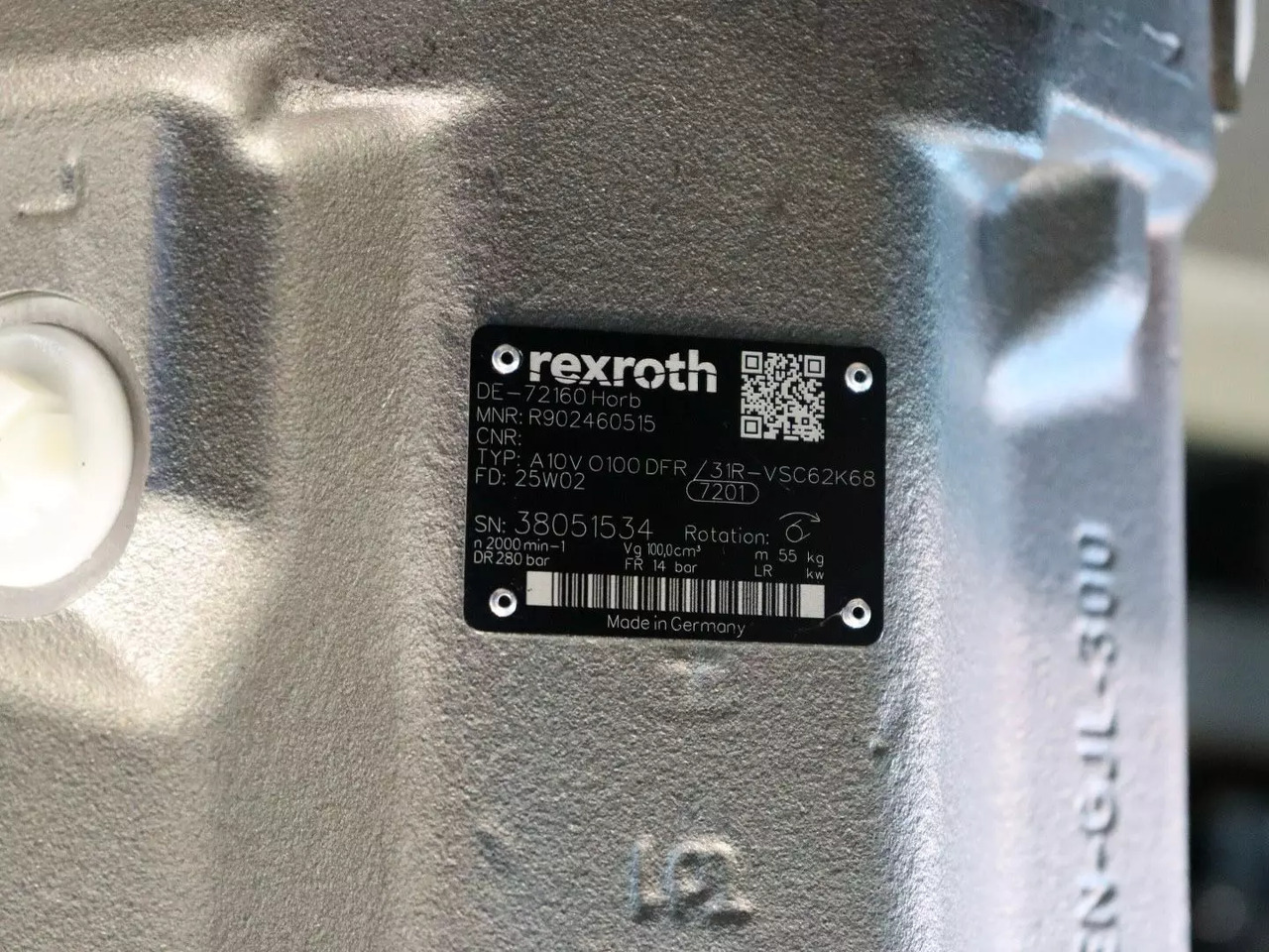 REXROTH A10VO100DFR/31R-VSC62K68 - Хидравлична помпа за Подемно-транспортна техника: снимка 4 REXROTH A10VO100DFR/31R-VSC62K68 - Хидравлична помпа за Подемно-транспортна техника: снимка 4