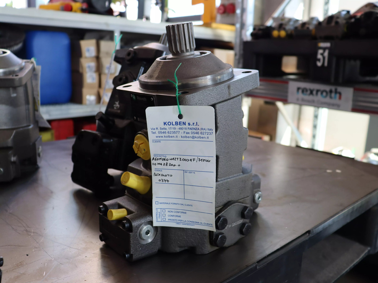 REXROTH A6VM060HA2T30004F/71MWV0M4Z8200-0 - Хидравличен мотор за Подемно-транспортна техника: снимка 3 REXROTH A6VM060HA2T30004F/71MWV0M4Z8200-0 - Хидравличен мотор за Подемно-транспортна техника: снимка 3