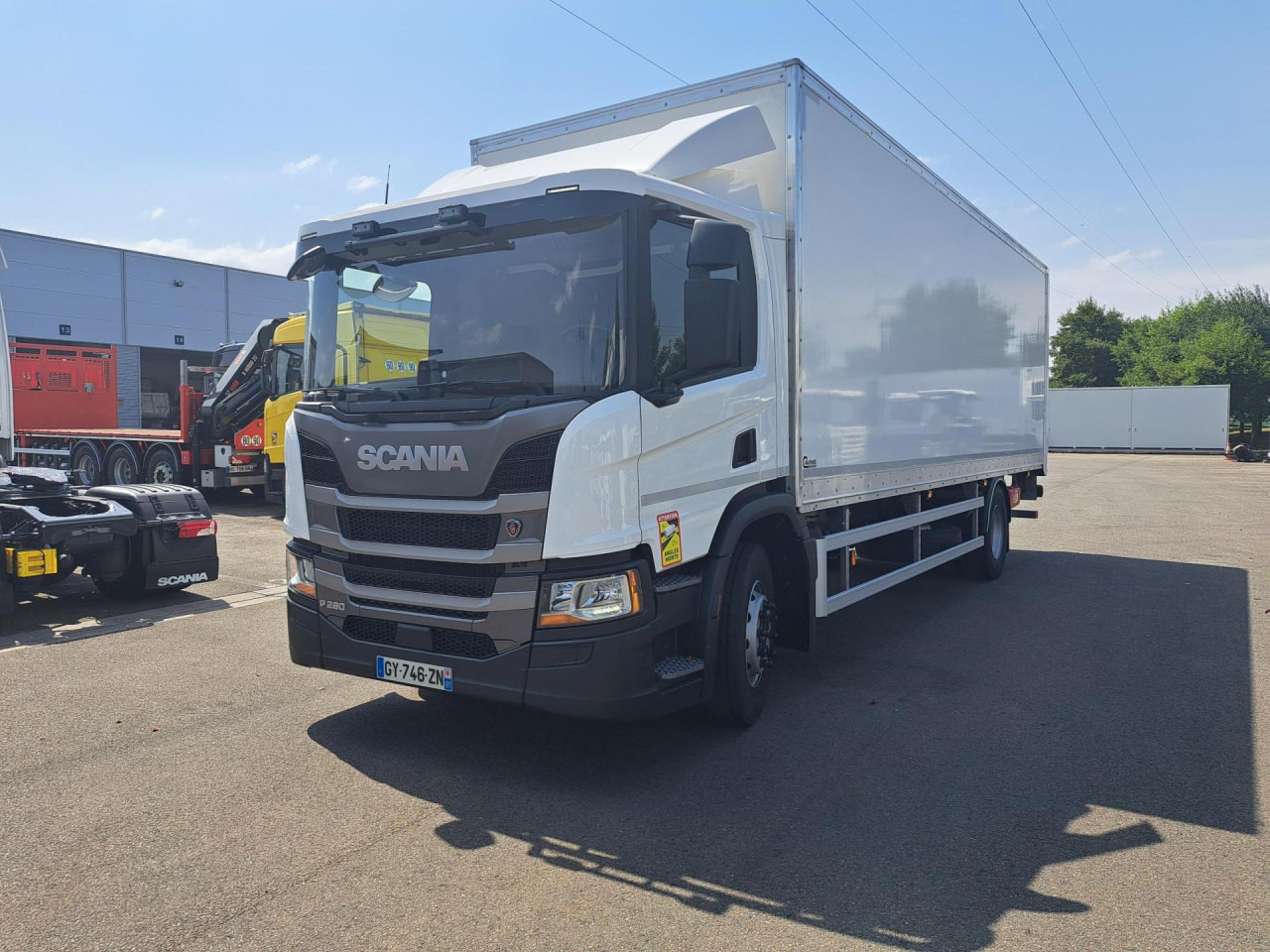 SCANIA SCANIA P280 4x2 Fourgon /Hayon 9L - Шаси кабина: снимка 1 SCANIA SCANIA P280 4x2 Fourgon /Hayon 9L - Шаси кабина: снимка 1