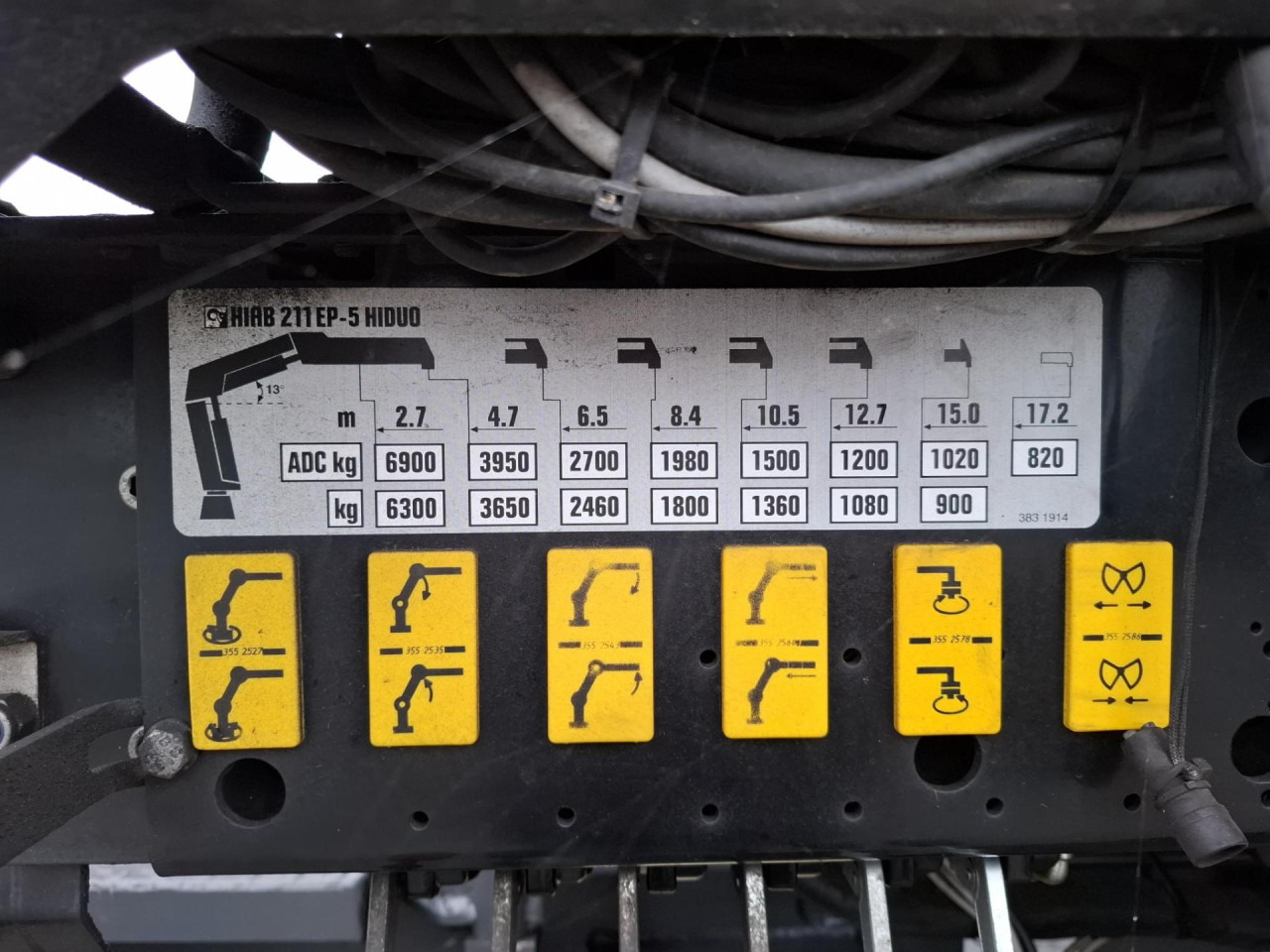 SCANIA SCANIA P41 8/2*6 Plat +Grue 21TM - Шаси кабина: снимка 2 SCANIA SCANIA P41 8/2*6 Plat +Grue 21TM - Шаси кабина: снимка 2