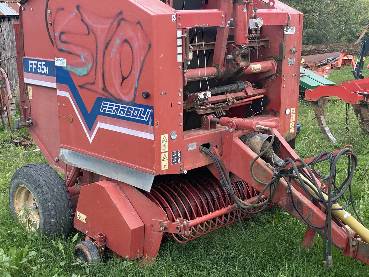 FERABOLI FF55H - Рулонна сламопреса: снимка 3 FERABOLI FF55H - Рулонна сламопреса: снимка 3