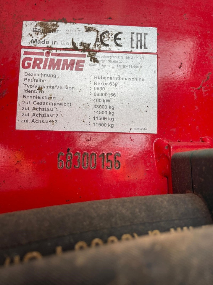 Grimme REXOR 630 Rüttelschar FM - Машина за обработка на почвата: снимка 2 Grimme REXOR 630 Rüttelschar FM - Машина за обработка на почвата: снимка 2