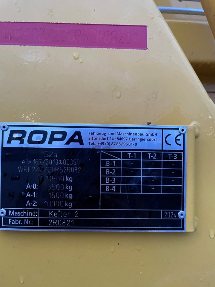 ROPA KEILER 2 4TG - Комбайн: снимка 2 ROPA KEILER 2 4TG - Комбайн: снимка 2