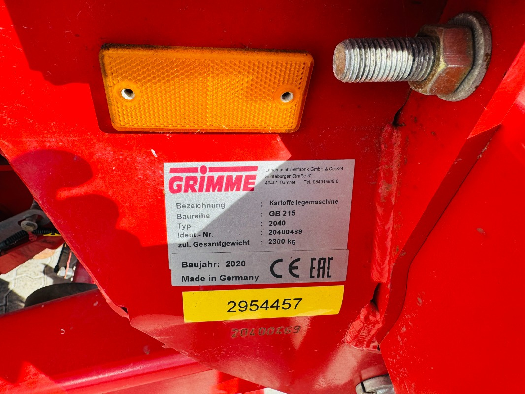 Grimme GB-215 - Комбайн: снимка 2 Grimme GB-215 - Комбайн: снимка 2