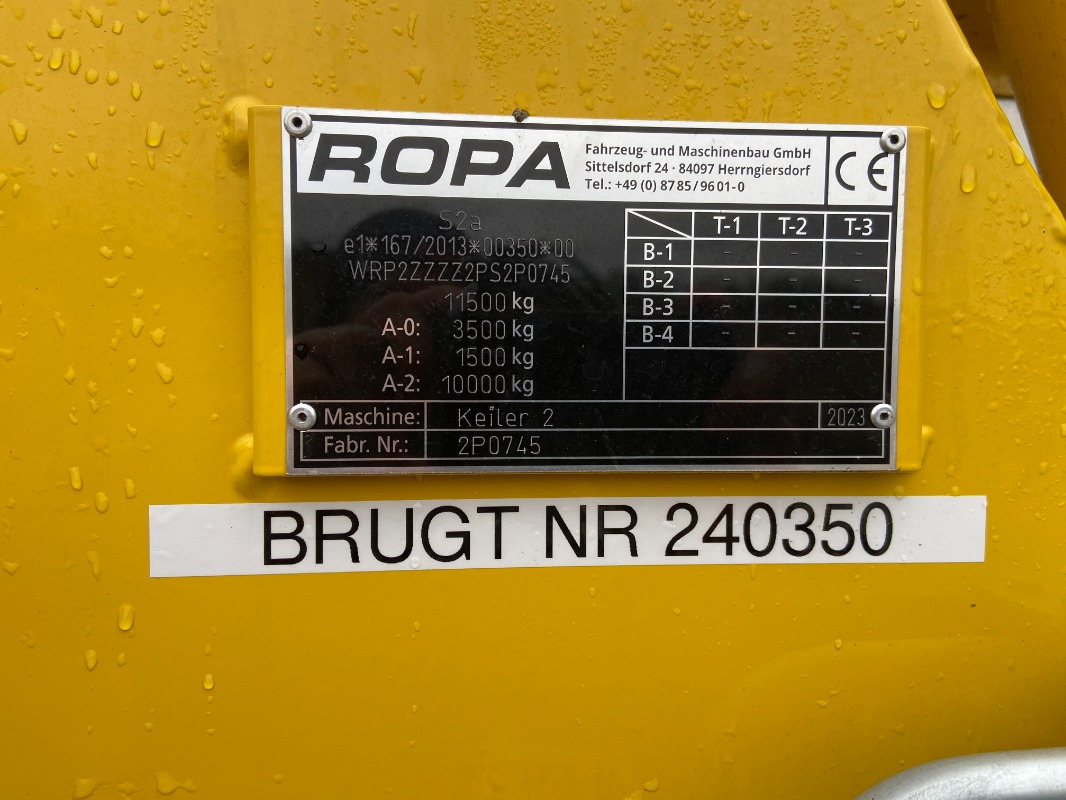 ROPA Keiler II WD Silver Edition - Комбайн: снимка 2 ROPA Keiler II WD Silver Edition - Комбайн: снимка 2