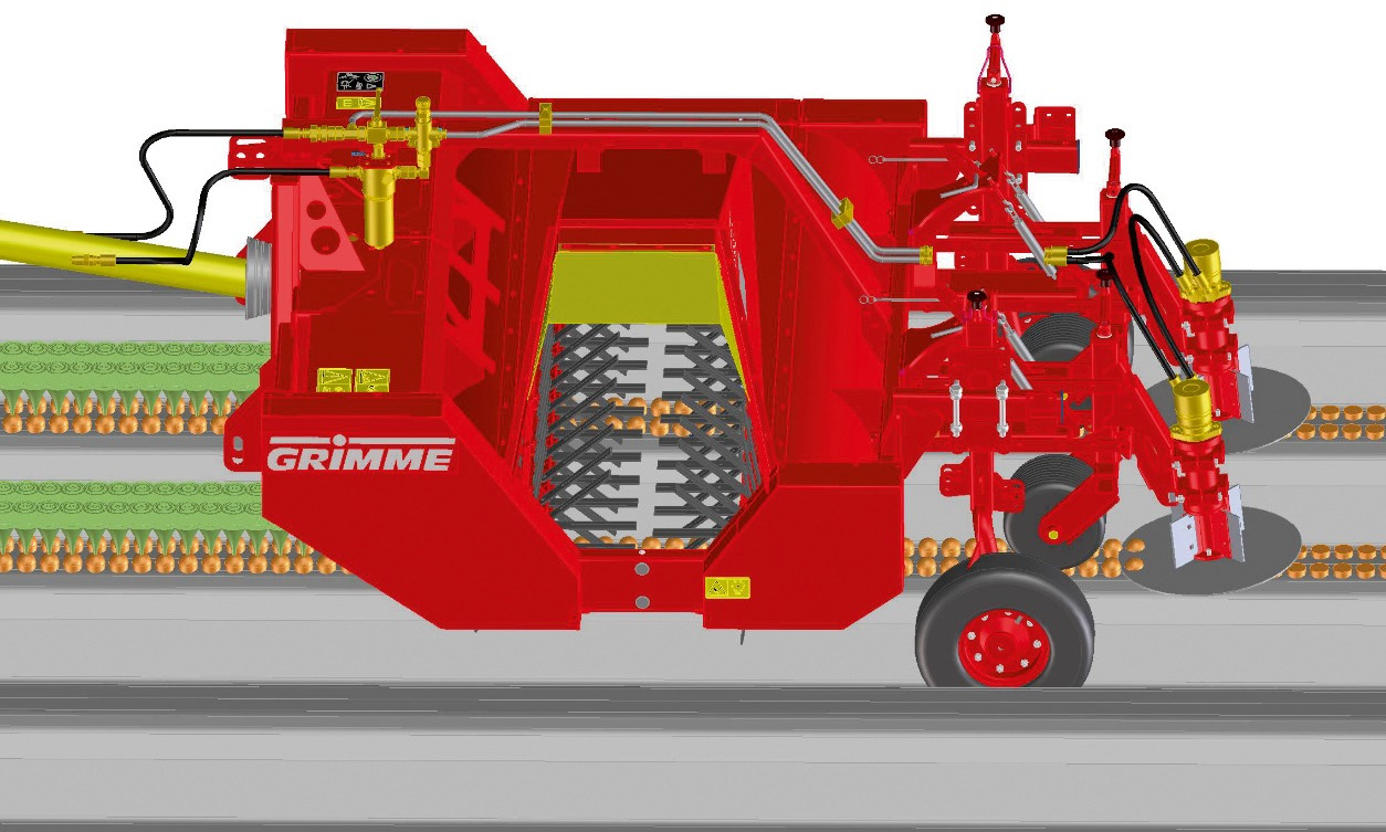 Grimme KP 1700 - Машина за събиране на грозде: снимка 4 Grimme KP 1700 - Машина за събиране на грозде: снимка 4