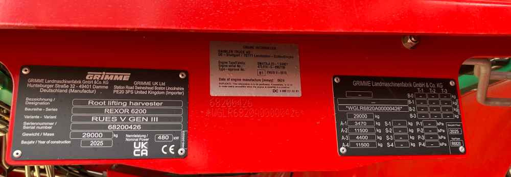 Нови Машина за обработка на почвата Grimme REXOR 6200: снимка 12
