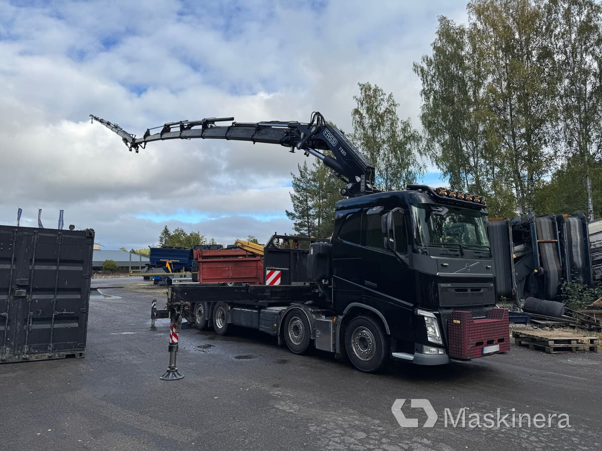Bodbil Volvo FH 82F med Fassi F820 kran & jib - Бордови камион, Камион с кран: снимка 3 Bodbil Volvo FH 82F med Fassi F820 kran & jib - Бордови камион, Камион с кран: снимка 3