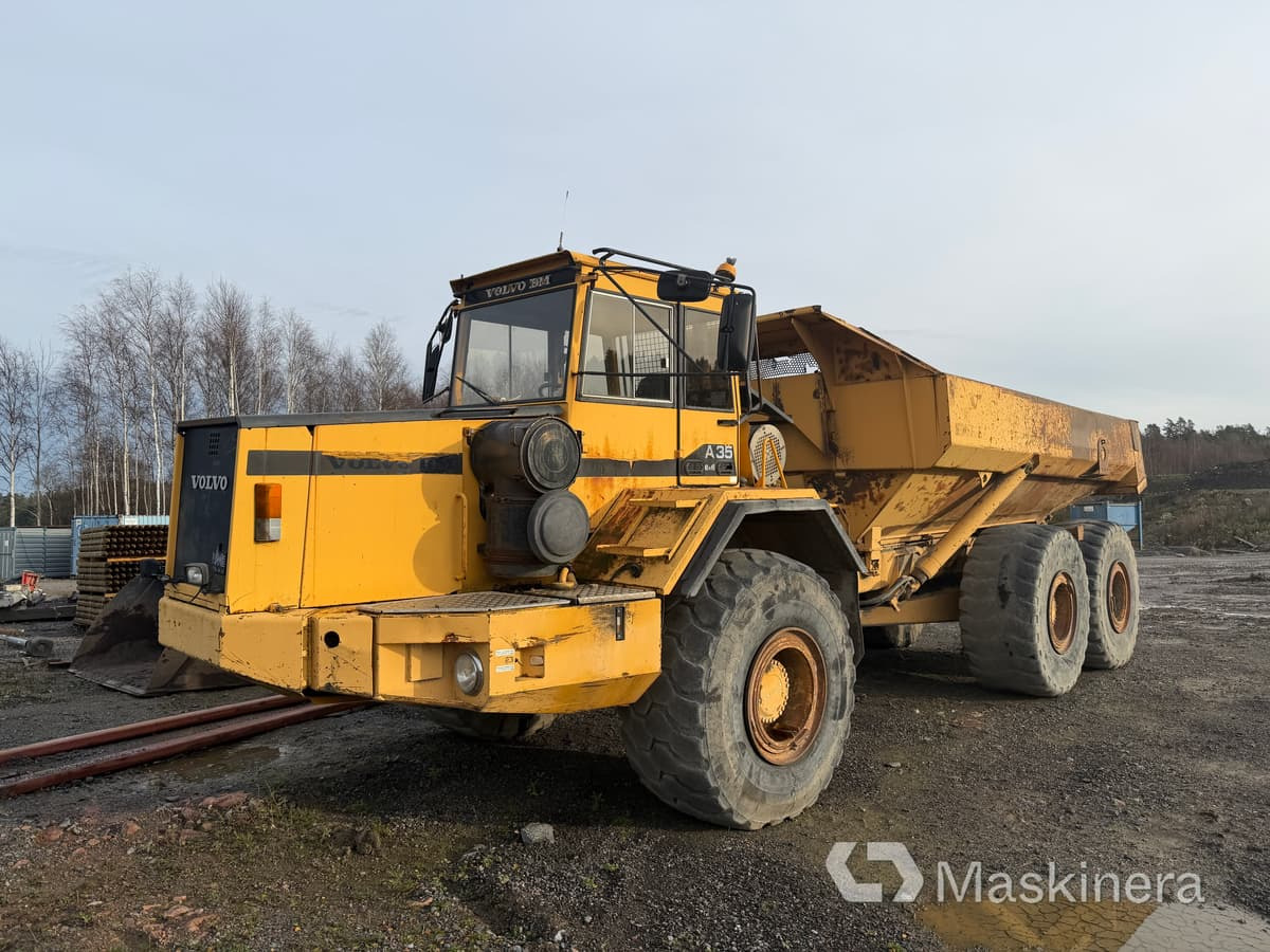 Dumper Volvo A35 - Съчленен самосвал: снимка 1 Dumper Volvo A35 - Съчленен самосвал: снимка 1