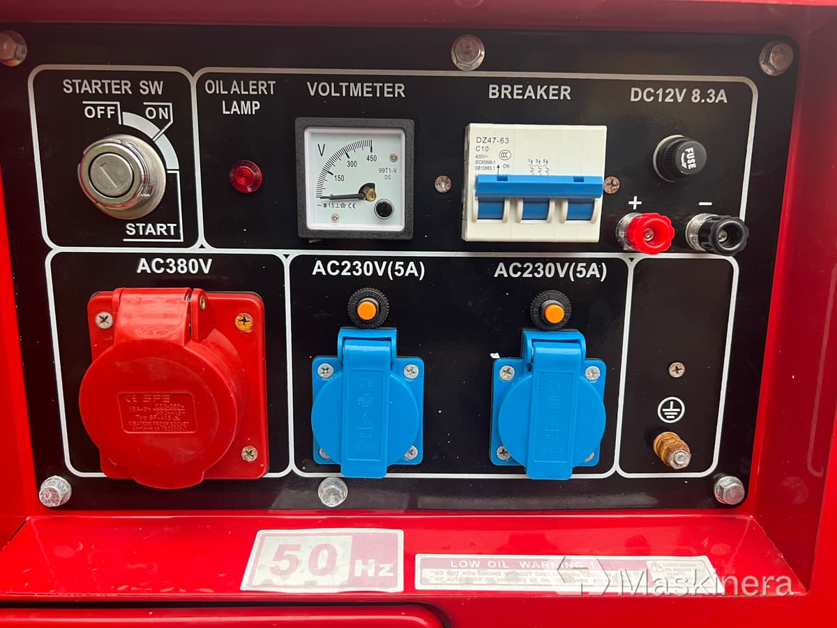 Elverk Erdmann ER10000 - Електрогенератор: снимка 5 Elverk Erdmann ER10000 - Електрогенератор: снимка 5