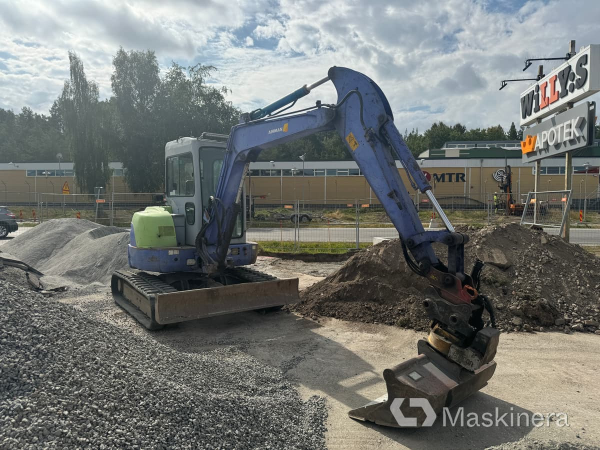 Grävmaskin Airman AX50U - Верижен багер: снимка 3 Grävmaskin Airman AX50U - Верижен багер: снимка 3