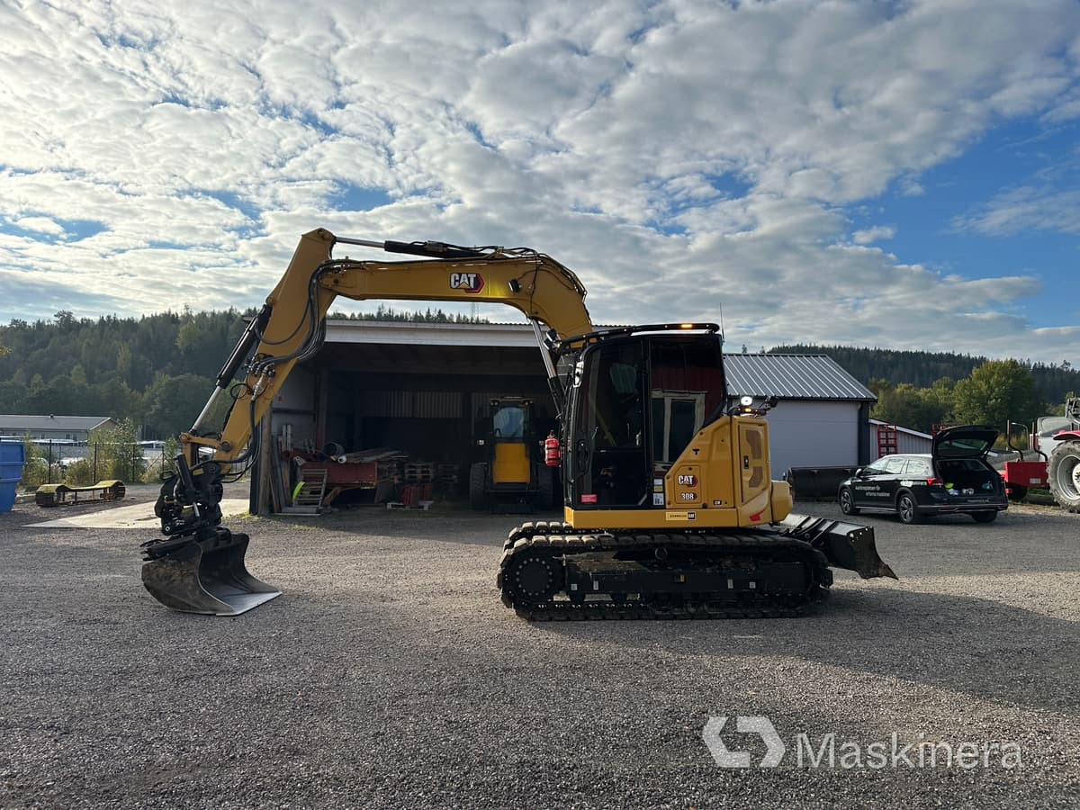 Grävmaskin CAT 308CR med 180 timmar - Верижен багер: снимка 2 Grävmaskin CAT 308CR med 180 timmar - Верижен багер: снимка 2