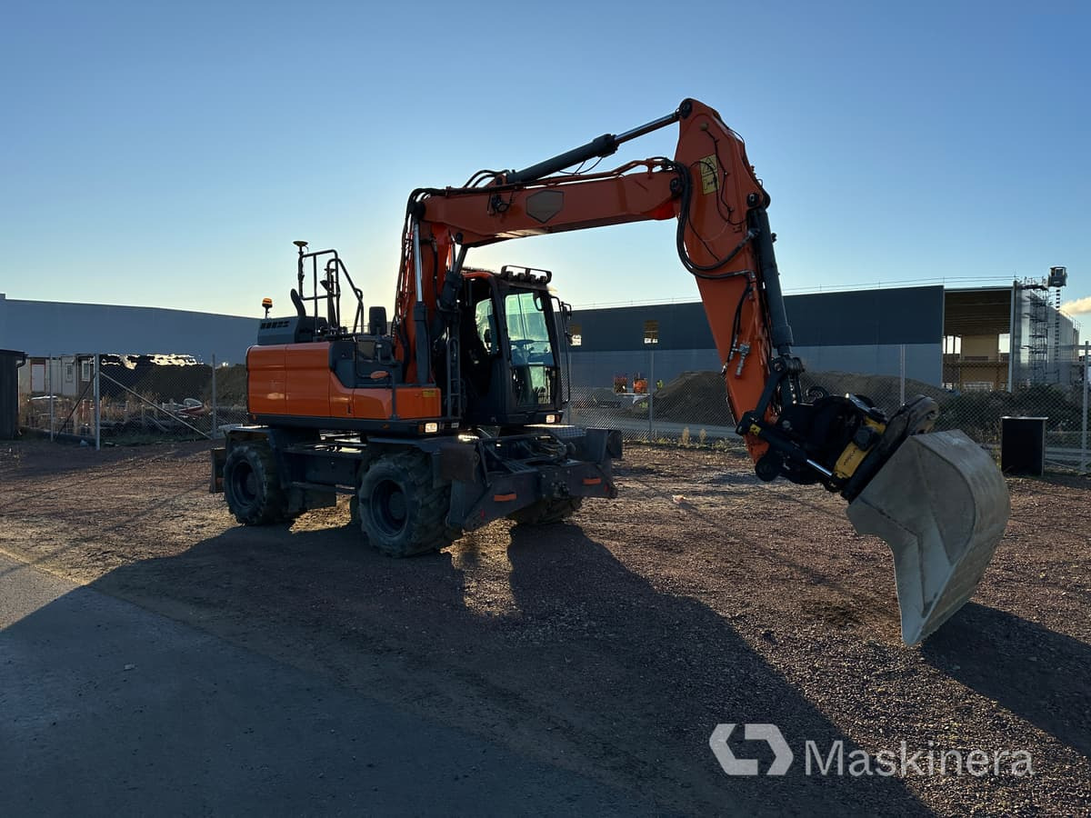 Hjulgrävare Doosan DX160W-5 - Верижен багер: снимка 3 Hjulgrävare Doosan DX160W-5 - Верижен багер: снимка 3