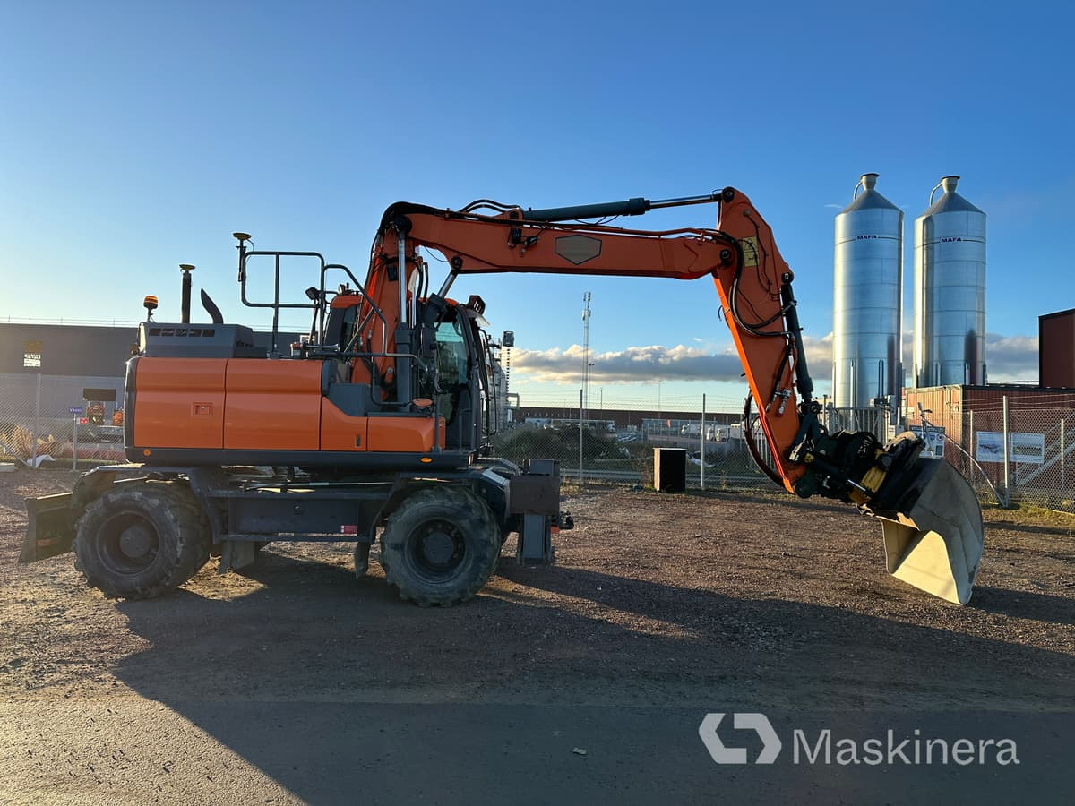 Hjulgrävare Doosan DX160W-5 - Верижен багер: снимка 4 Hjulgrävare Doosan DX160W-5 - Верижен багер: снимка 4
