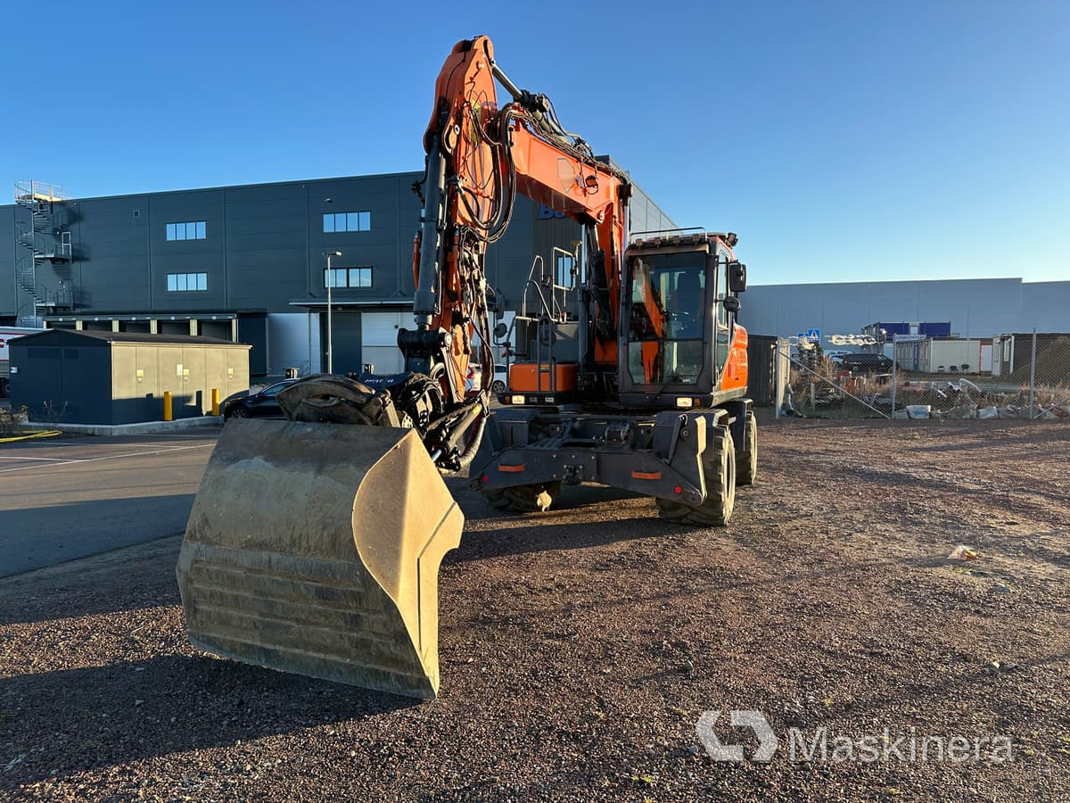 Hjulgrävare Doosan DX160W-5 - Верижен багер: снимка 2 Hjulgrävare Doosan DX160W-5 - Верижен багер: снимка 2