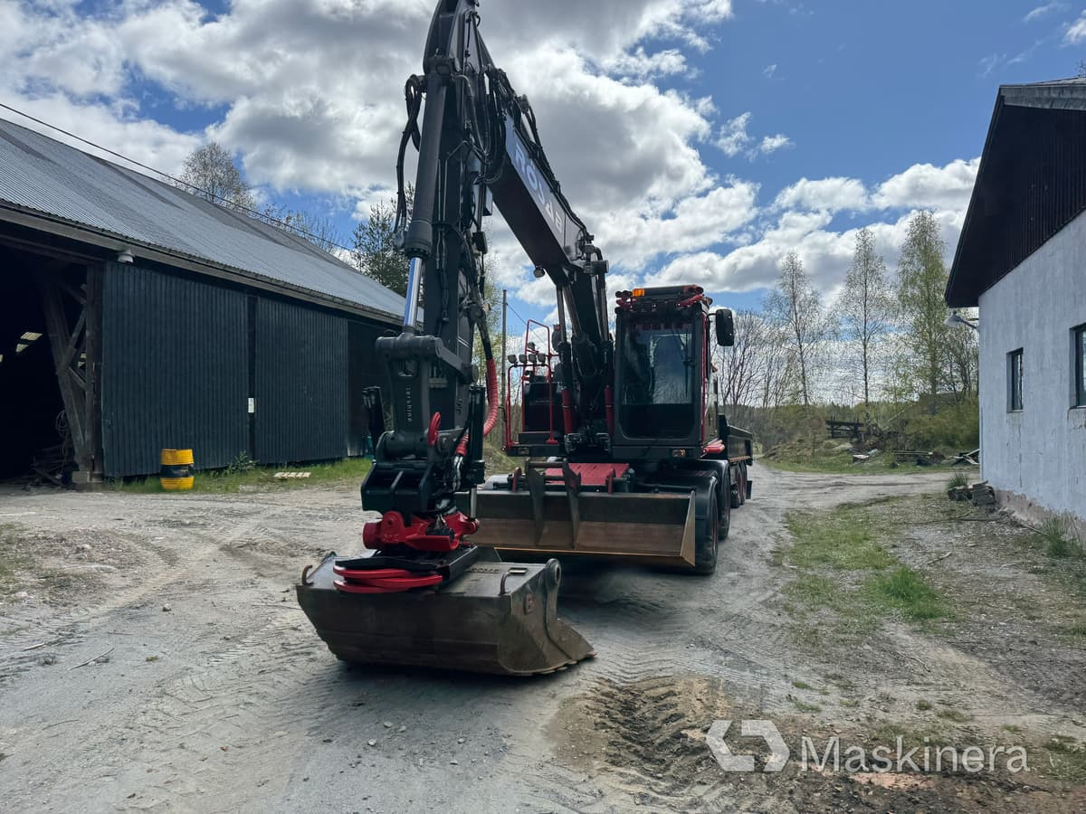 Hjulgrävare Volvo EW160E med kärra - Верижен багер: снимка 2 Hjulgrävare Volvo EW160E med kärra - Верижен багер: снимка 2