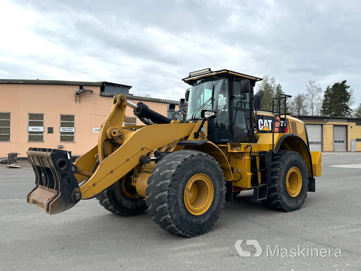 Hjullastare CAT 972K - Колесен товарач: снимка 1 Hjullastare CAT 972K - Колесен товарач: снимка 1