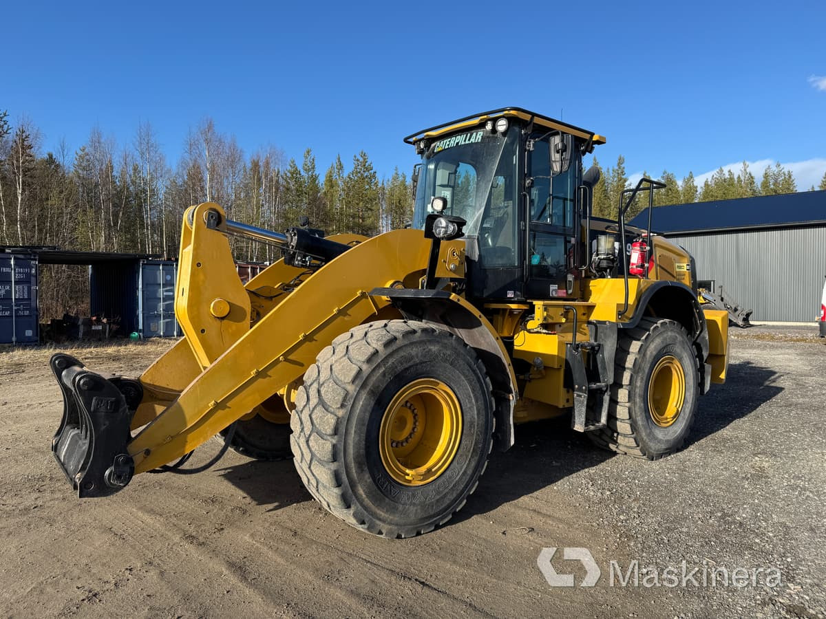 Hjullastare Cat 962M med skopa - Колесен товарач: снимка 1 Hjullastare Cat 962M med skopa - Колесен товарач: снимка 1