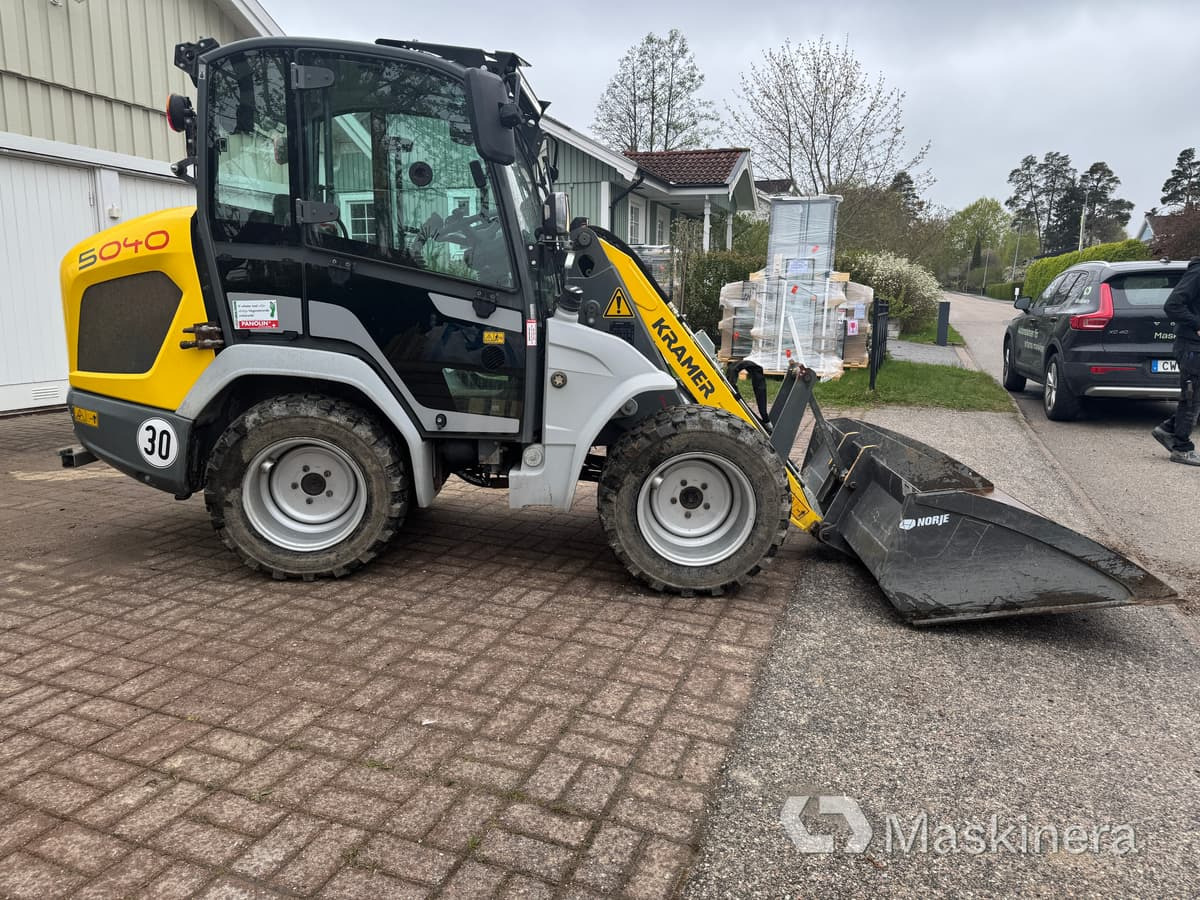 Hjullastare Kramer 5040 - Колесен товарач: снимка 4 Hjullastare Kramer 5040 - Колесен товарач: снимка 4