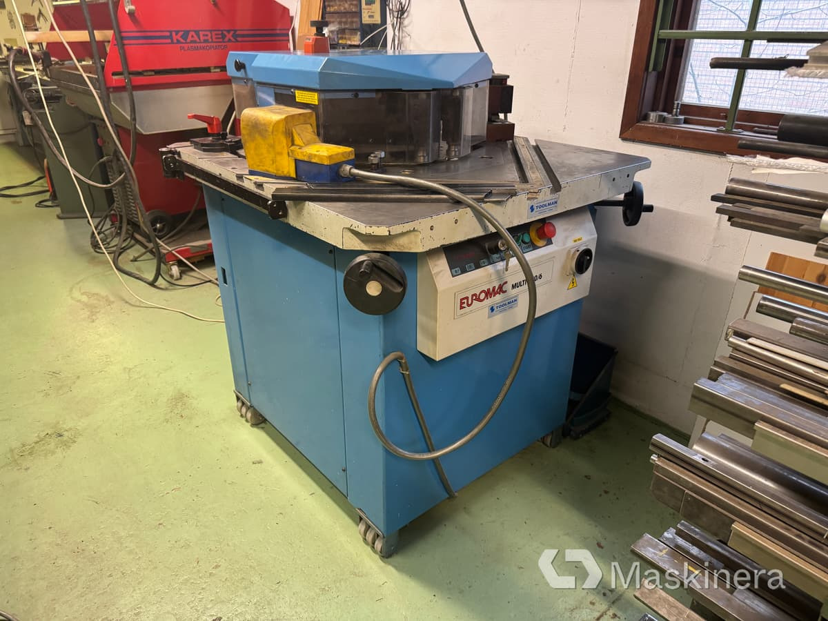 Hörnklipp Euromac Multi 220/6 - Металообработваща машина: снимка 1 Hörnklipp Euromac Multi 220/6 - Металообработваща машина: снимка 1
