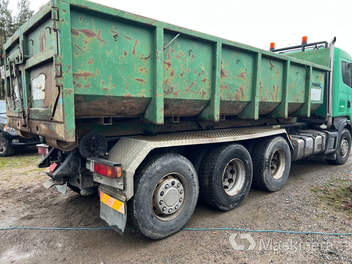 Мултилифт с кука камион Lastväxlare Scania R124GB8X4: снимка 8