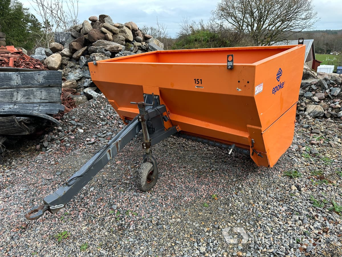 Sandspridare bogserbar Epoke SKE20 - Машина за разпръскване на сол/ Пясък: снимка 3 Sandspridare bogserbar Epoke SKE20 - Машина за разпръскване на сол/ Пясък: снимка 3