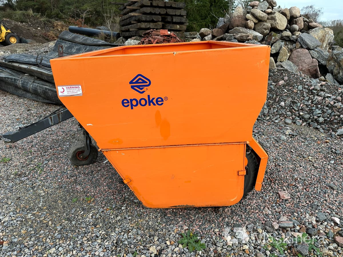 Sandspridare bogserbar Epoke SKE20 - Машина за разпръскване на сол/ Пясък: снимка 4 Sandspridare bogserbar Epoke SKE20 - Машина за разпръскване на сол/ Пясък: снимка 4