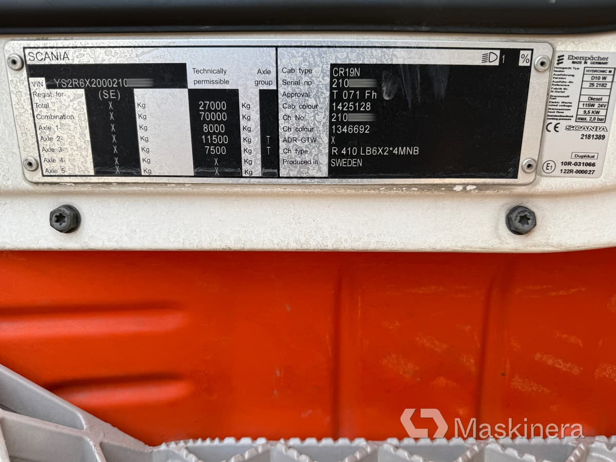 Камион фургон Scania R410LB 6X2*4MNB Skåpbil Scania R410LB: снимка 45 Камион фургон Scania R410LB 6X2*4MNB Skåpbil Scania R410LB: снимка 45