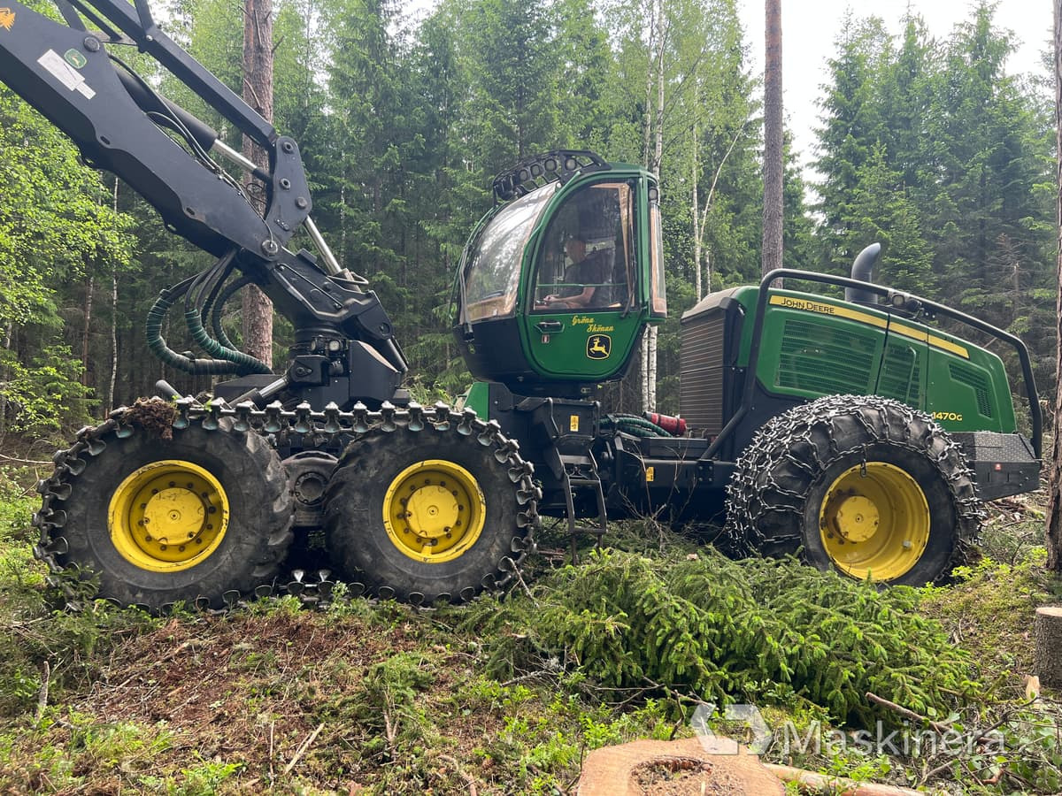 Skördare John Deere 1470G - Харвестер: снимка 2 Skördare John Deere 1470G - Харвестер: снимка 2
