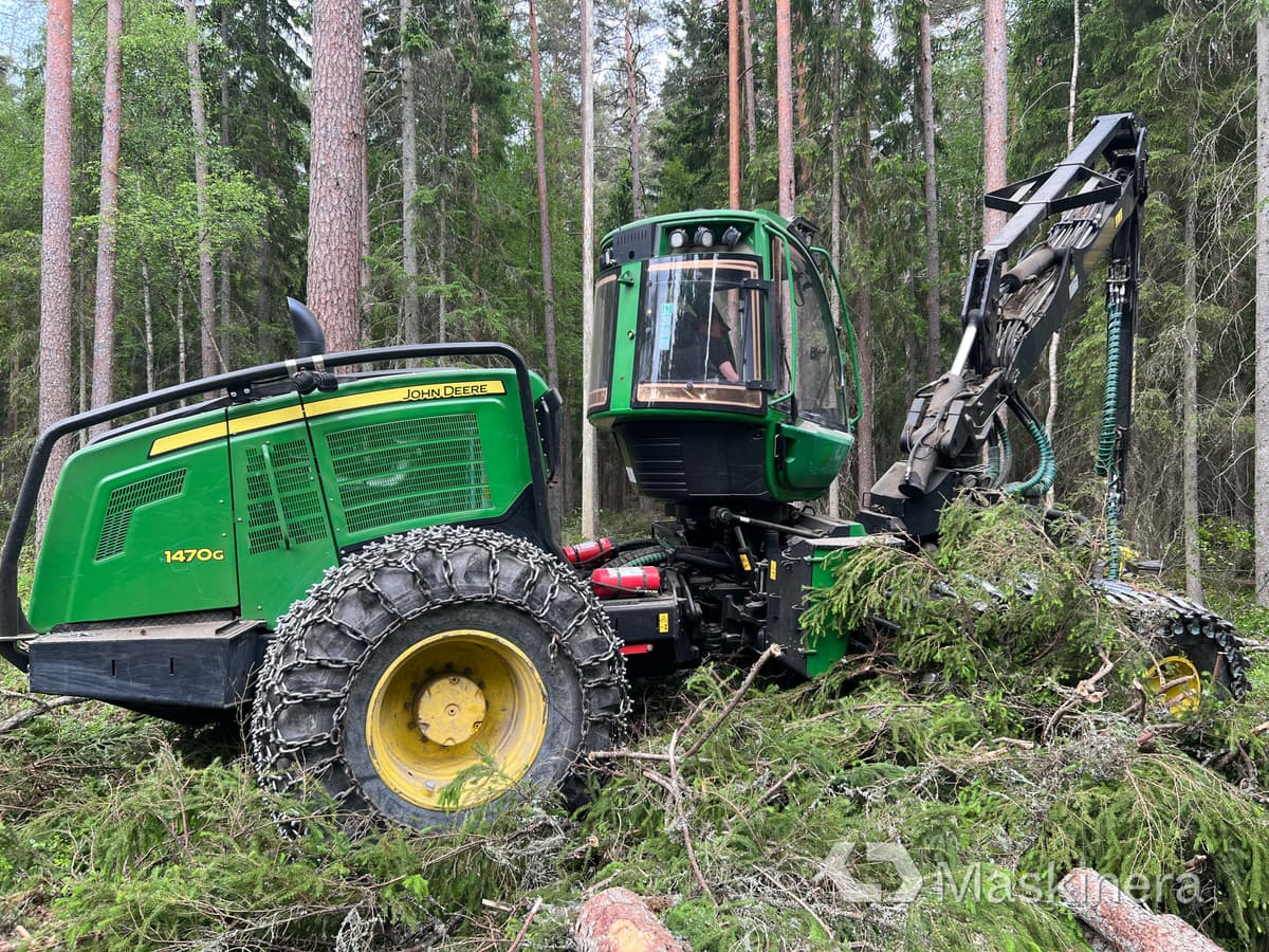 Skördare John Deere 1470G - Харвестер: снимка 5 Skördare John Deere 1470G - Харвестер: снимка 5