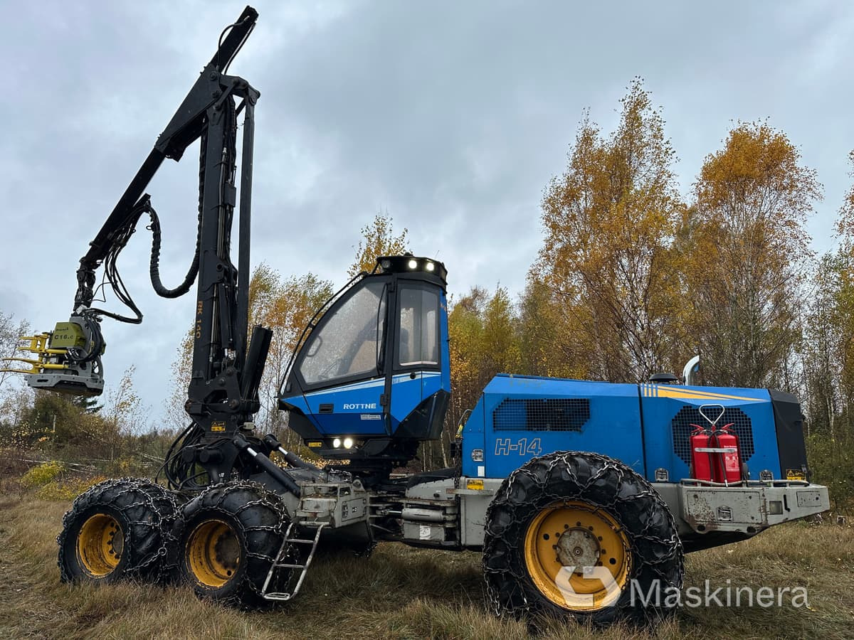 Skördare Rottne H14 - Харвестер: снимка 2 Skördare Rottne H14 - Харвестер: снимка 2