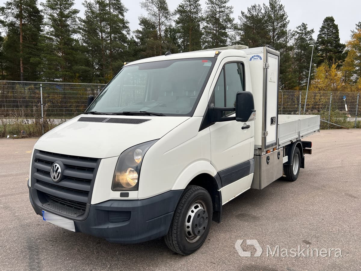 Volkswagen Crafter 50 2.5 TDI Kranbil med flak Volkswagen Crafter - Товарен бус: снимка 1 Volkswagen Crafter 50 2.5 TDI Kranbil med flak Volkswagen Crafter - Товарен бус: снимка 1