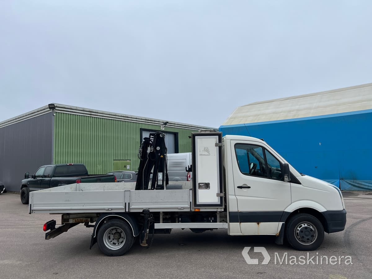 Volkswagen Crafter 50 2.5 TDI Kranbil med flak Volkswagen Crafter - Товарен бус: снимка 4 Volkswagen Crafter 50 2.5 TDI Kranbil med flak Volkswagen Crafter - Товарен бус: снимка 4