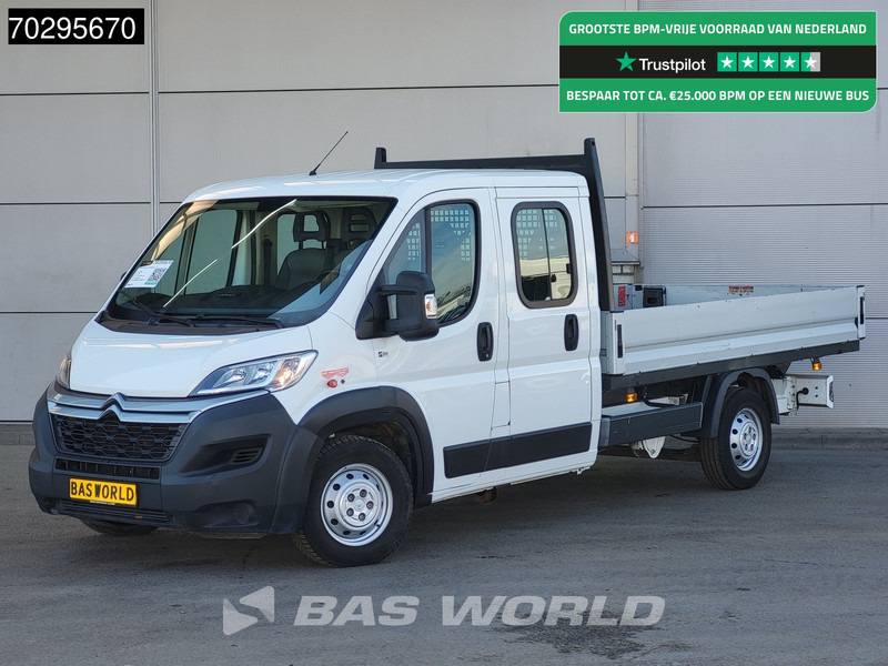 Citroën Jumper 140PK Open Laadbak Dubbele Cabine Euro6 Pritsche Pickup Open Box - Бордови бус: снимка 1 Citroën Jumper 140PK Open Laadbak Dubbele Cabine Euro6 Pritsche Pickup Open Box - Бордови бус: снимка 1
