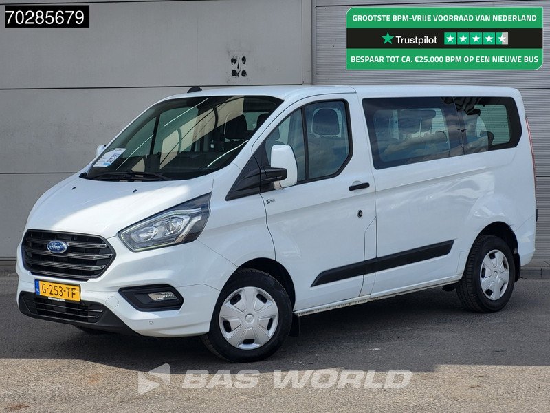 Ford Transit 105pk Personenvervoer Incl.BPM/Ex. BTW 9-Persoons Airco Cruise LED Parkeersensoren Taxi Passenger Transport Kombi Tourer Euro6 L - Микробус, Пътнически бус: снимка 1 Ford Transit 105pk Personenvervoer Incl.BPM/Ex. BTW 9-Persoons Airco Cruise LED Parkeersensoren Taxi Passenger Transport Kombi Tourer Euro6 L - Микробус, Пътнически бус: снимка 1