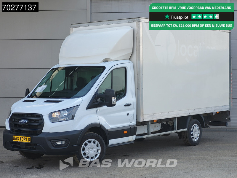 Ford Transit 130pk Bakwagen Laadklep Airco Cruise Euro6 Meubelbak Koffer 19m3 Airco Cruise control - Лекотоварен автомобил фургон: снимка 1 Ford Transit 130pk Bakwagen Laadklep Airco Cruise Euro6 Meubelbak Koffer 19m3 Airco Cruise control - Лекотоварен автомобил фургон: снимка 1