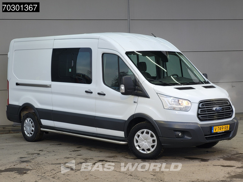 Ford Transit 130pk Dubbel Cabine L3H2 Trekhaak Airco Cruise Camera Parkeersensoren Euro6 DC Doka Mixto Airco Trekhaak Cruise control - Малък ван: снимка 5 Ford Transit 130pk Dubbel Cabine L3H2 Trekhaak Airco Cruise Camera Parkeersensoren Euro6 DC Doka Mixto Airco Trekhaak Cruise control - Малък ван: снимка 5