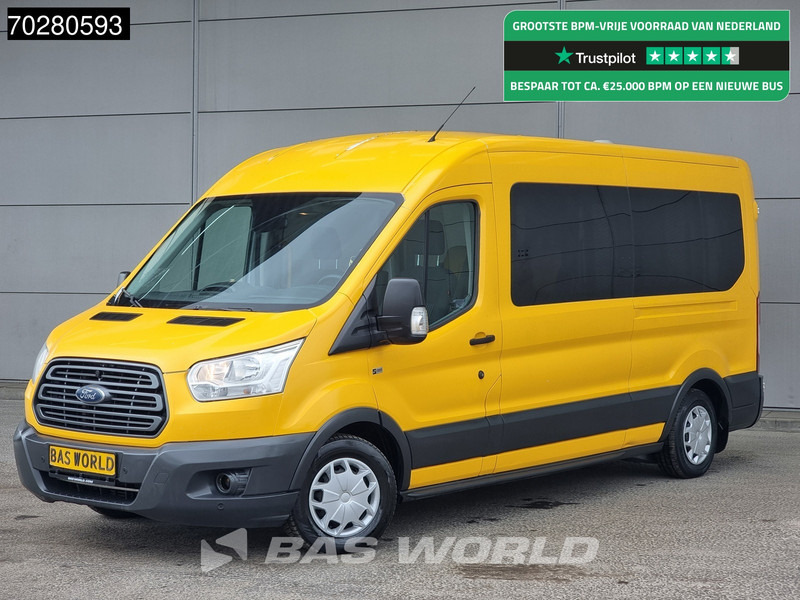 Ford Transit 130pk Personenvervoer Luchtvering Taxi L3H2 Ramp Airco Cruise Parkeersensoren Euro6 Kombi Tourer 11m3 Airco Cruise control - Микробус, Пътнически бус: снимка 1 Ford Transit 130pk Personenvervoer Luchtvering Taxi L3H2 Ramp Airco Cruise Parkeersensoren Euro6 Kombi Tourer 11m3 Airco Cruise control - Микробус, Пътнически бус: снимка 1