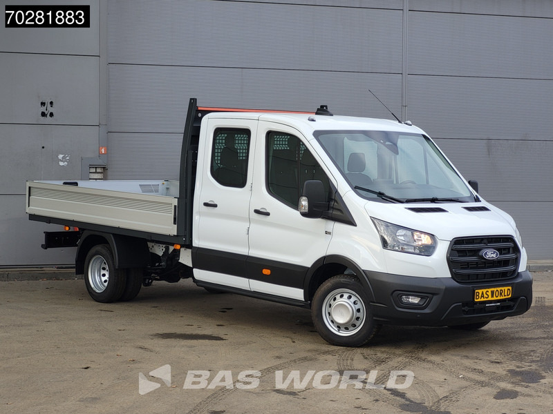 Ford Transit 165pk Automaat Dubbel Cabine Open Laadbak 3,5t Trekhaak Dubbellucht 165PK Airco Cruise Camera Parkeersensoren Euro6 Pritsche Pic - Бордови бус: снимка 3 Ford Transit 165pk Automaat Dubbel Cabine Open Laadbak 3,5t Trekhaak Dubbellucht 165PK Airco Cruise Camera Parkeersensoren Euro6 Pritsche Pic - Бордови бус: снимка 3