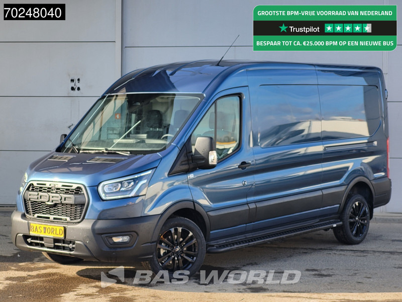 Ford Transit 165pk Automaat Limited Black Edition L3H2 Nwe model! Xenon Airco Cruise CarPlay Camera Parkeersensoren Airco Cruise control - Товарен бус: снимка 1 Ford Transit 165pk Automaat Limited Black Edition L3H2 Nwe model! Xenon Airco Cruise CarPlay Camera Parkeersensoren Airco Cruise control - Товарен бус: снимка 1