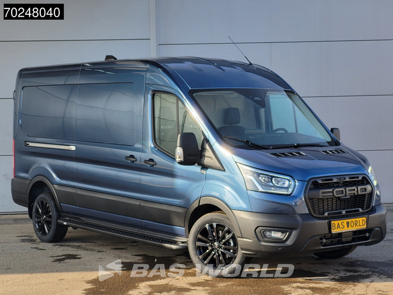 Ford Transit 165pk Automaat Limited Black Edition L3H2 Nwe model! Xenon Airco Cruise CarPlay Camera Parkeersensoren Airco Cruise control - Товарен бус: снимка 2 Ford Transit 165pk Automaat Limited Black Edition L3H2 Nwe model! Xenon Airco Cruise CarPlay Camera Parkeersensoren Airco Cruise control - Товарен бус: снимка 2