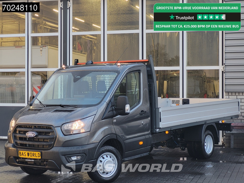 Ford Transit 165pk Open laadbak Dubbellucht Pritsche Trekhaak Airco Cruise Camera Airco Trekhaak Cruise control - Бордови бус: снимка 1 Ford Transit 165pk Open laadbak Dubbellucht Pritsche Trekhaak Airco Cruise Camera Airco Trekhaak Cruise control - Бордови бус: снимка 1