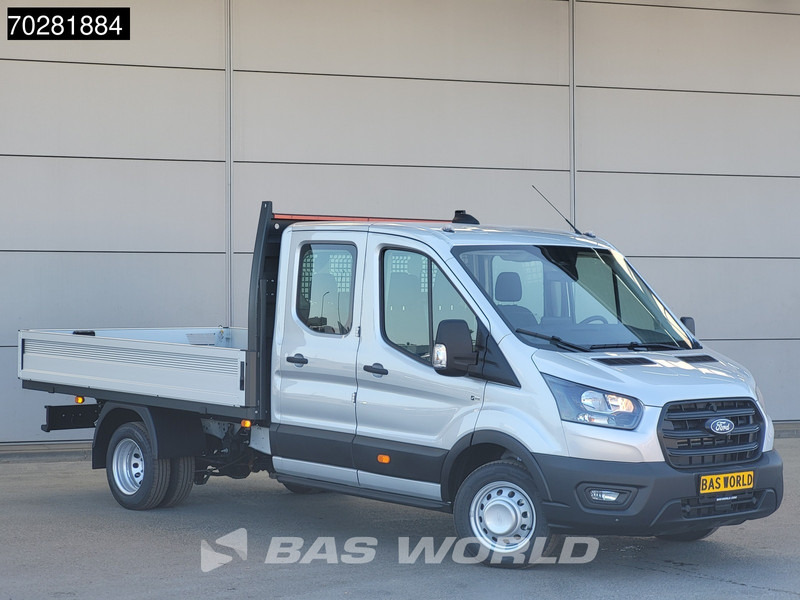Ford Transit 170pk Automaat Dubbel Cabine 3500kg Trekhaak Open Laadbak Pritsche SYNC4 scherm CarPlay Camera Airco Trekhaak Cruise control - Бордови бус: снимка 5 Ford Transit 170pk Automaat Dubbel Cabine 3500kg Trekhaak Open Laadbak Pritsche SYNC4 scherm CarPlay Camera Airco Trekhaak Cruise control - Бордови бус: снимка 5