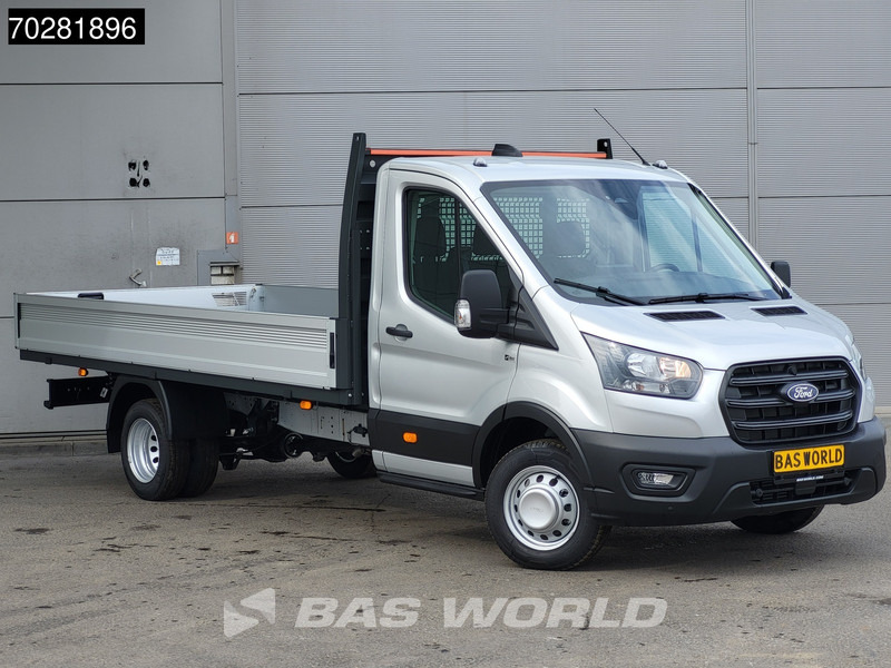 Ford Transit 170pk Open Laadbak 3,5t Trekhaak Airco Cruise Camera Parkeersensoren Euro6 Pritsche Open Box Airco Trekhaak Cruise control - Бордови бус: снимка 3 Ford Transit 170pk Open Laadbak 3,5t Trekhaak Airco Cruise Camera Parkeersensoren Euro6 Pritsche Open Box Airco Trekhaak Cruise control - Бордови бус: снимка 3