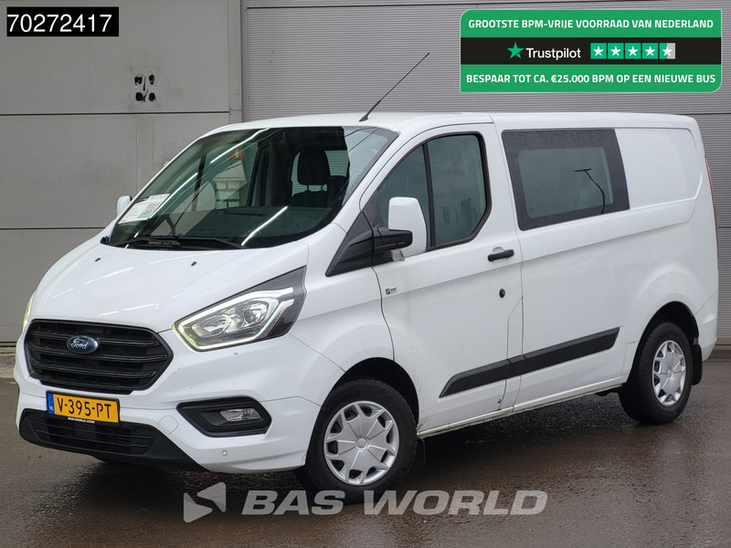 Ford Transit Custom 105pk Dubbel Cabine Euro6 LED L1H1 Trekhaak Airco Cruise Parkeersensoren L1 Doka Mixto 4m3 Airco Dubbel cabine Trekhaak Cruise c - Малък ван: снимка 1 Ford Transit Custom 105pk Dubbel Cabine Euro6 LED L1H1 Trekhaak Airco Cruise Parkeersensoren L1 Doka Mixto 4m3 Airco Dubbel cabine Trekhaak Cruise c - Малък ван: снимка 1