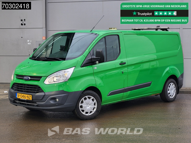 Ford Transit Custom 105pk L2H1 Navi Airco Cruise Camera Parkeersensoren Werkplaatsinrichting APK 05-2026 Euro6 L2 Airco Trekhaak Cruise control - Малък ван: снимка 1 Ford Transit Custom 105pk L2H1 Navi Airco Cruise Camera Parkeersensoren Werkplaatsinrichting APK 05-2026 Euro6 L2 Airco Trekhaak Cruise control - Малък ван: снимка 1