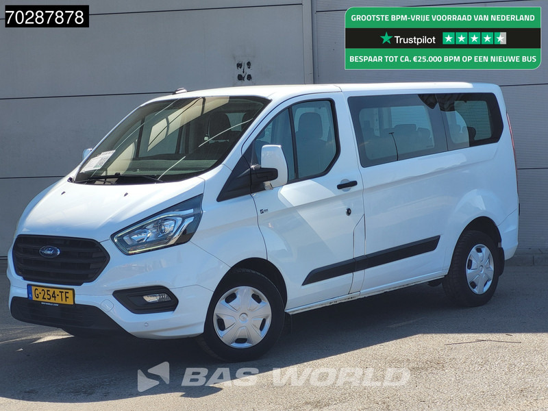 Ford Transit Custom 105pk Personenvervoer Incl.BPM/Ex. BTW 9-Persoons Airco Cruise LED Parkeersensoren Taxi Passenger Transport Kombi Tourer Euro6 L - Микробус, Пътнически бус: снимка 1 Ford Transit Custom 105pk Personenvervoer Incl.BPM/Ex. BTW 9-Persoons Airco Cruise LED Parkeersensoren Taxi Passenger Transport Kombi Tourer Euro6 L - Микробус, Пътнически бус: снимка 1