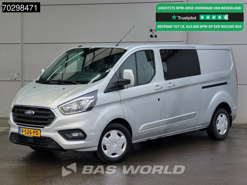 Ford Transit Custom 130PK Dubbel Cabine Automaat 2x Schuifdeur Trekhaak Xenon ACC Navi Camera Parkeersensoren SYNC3-Display APK 03-2026 Euro6 DC Dok - Малък ван: снимка 1 Ford Transit Custom 130PK Dubbel Cabine Automaat 2x Schuifdeur Trekhaak Xenon ACC Navi Camera Parkeersensoren SYNC3-Display APK 03-2026 Euro6 DC Dok - Малък ван: снимка 1