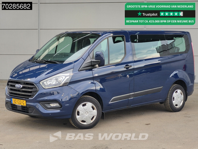 Ford Transit Custom 130PK Personenvervoer incl. BPM/ex. BTW 9 Persoons Taxi TV LED Airco Cruise Parkeersensoren Euro6 Passenger Transport Kombi Tour - Микробус, Пътнически бус: снимка 1 Ford Transit Custom 130PK Personenvervoer incl. BPM/ex. BTW 9 Persoons Taxi TV LED Airco Cruise Parkeersensoren Euro6 Passenger Transport Kombi Tour - Микробус, Пътнически бус: снимка 1
