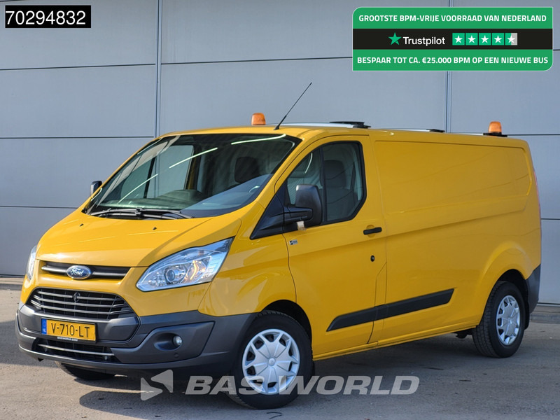 Ford Transit Custom 130PK Trekhaak L2H1 Airco Cruise Parkeersensoren Euro6 L2 7m3 Airco Trekhaak Cruise control - Малък ван: снимка 1 Ford Transit Custom 130PK Trekhaak L2H1 Airco Cruise Parkeersensoren Euro6 L2 7m3 Airco Trekhaak Cruise control - Малък ван: снимка 1